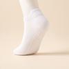 5Pairs Simple Anti-Slip Fitness Socks Sweat-Absorbent Short Tube Socks Yoga Socks Women  Dance
