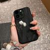 The New Pleats Are Suitable for Iphone17pro Mobile Phone Case Apple 15 Three-dimensional 14 White Flower 13promax Japan and Korea 16x.
