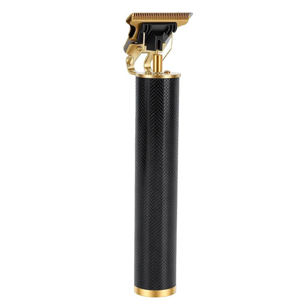 Men Hair Trimmer Stainless Steel Ergonomic Electric Beard Trimmer Hair Clipper with 4 Guide Combs for Home Barber Shop