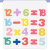 Wooden Alphabet Puzzle Hand-eye Coordination Logical Ability Burrs-free Letters Numbers Wooden Alphabet Puzzle Toys for Children