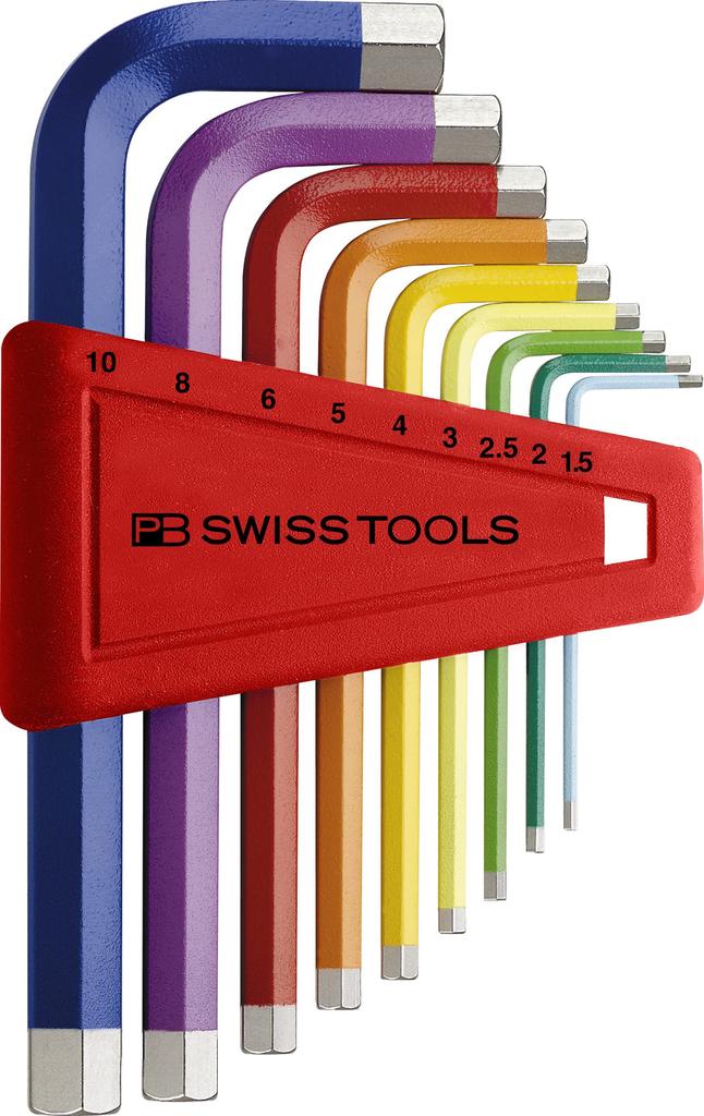 PB Rainbow Wrench Set 210H-10RBCN