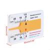 2025 New 1Pc New Tyre Depth Gauge Car Motorcycle Trailer Wheel Measure Tool