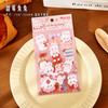 4sheets Kawaii Cartoon Animal Stickers DIY Diary Scrapbook Decor Journal Aesthetics Stationery Supplies