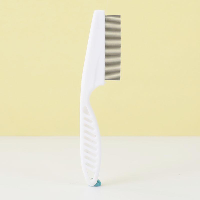 Stainless Steel Pet Flea Comb - Fine Tooth Cat & Dog Grooming Tool