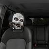 Headrest Cover for SUV Funny Car Covers Spooky Pattern Seat Polyester Protector Protector Universal Breathable Stretchy Interior Accessories