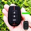 Car Key Cover Case For Renault Kwid Traffic Symbol For Dacia Sandero Logan Duster    2/3 Button Fob Shell Holder