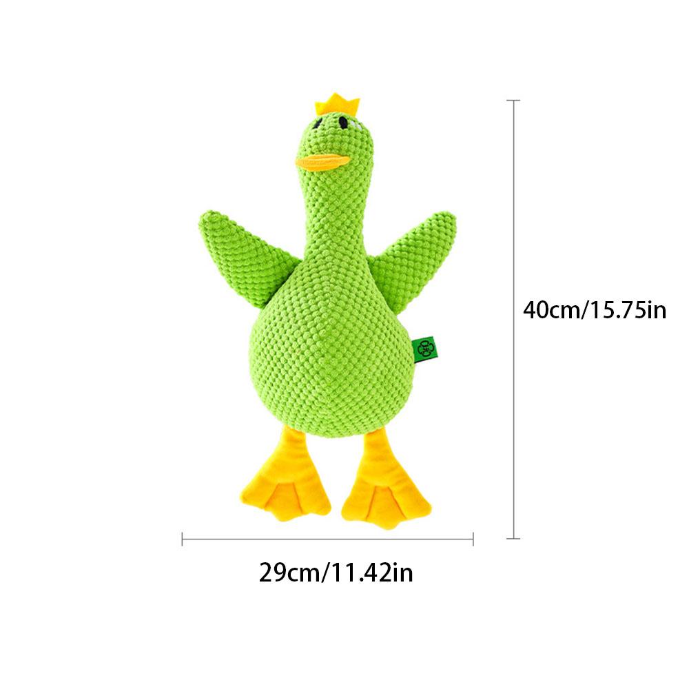 Dog Plush Toy Duck: Chew-Resistant, Squeaky Sound, Companion for Sleeping, Soft Pet Play Toy for Dogs
