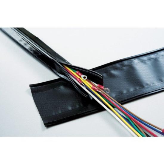 TRUSCO Wire Protection and Bundling Zipper 20mm GPJ2010 Tube, Type, Diameter, 10m,