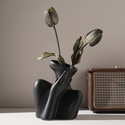 Unique Design Body Shape Vase Ceramic Modern Body Art Vase Home Decor Creative Flower Pot Living Room Decoration Vases