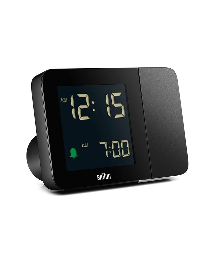 Braun Digital Projection Alarm Table BC15B [Officially Imported] Clock, Black,