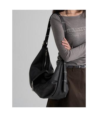 Rock Chic Mood Big Hobo Bag Ash