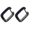 Hoop earrings gold color silver color small hoop earrings crystal women rainbow earrings Fashion jewelry wholesale VE144