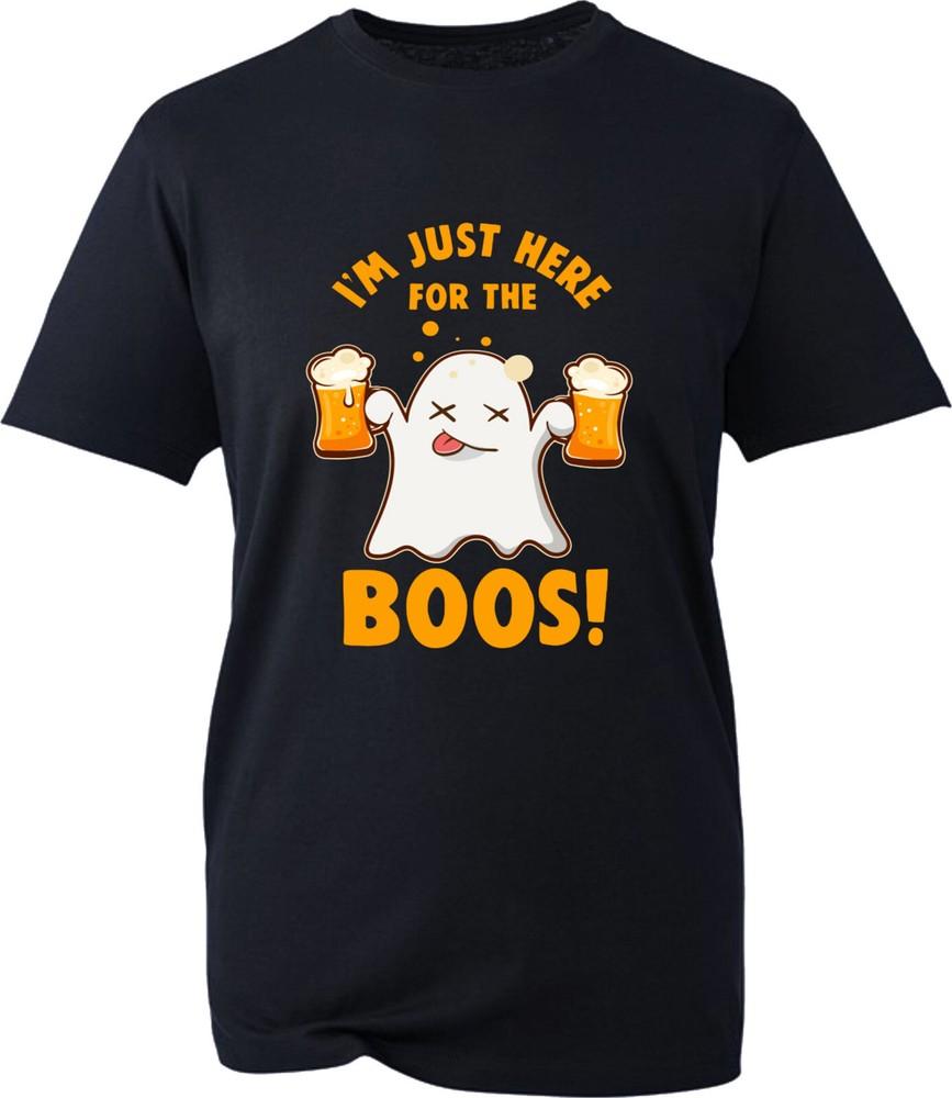 Im Here For The Boo Halloween Tshirt Boo T Shirt Funny Beer Tshirt Tee Top