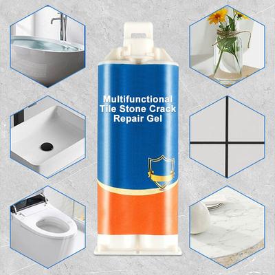 Tile & Marble Repair Paste Waterproof Bathroom Tub Floor Ceramic Crack Adhesive Universal Ceramic Crack Repair Tool