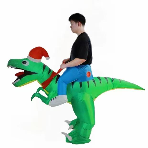 Cross-Border Christmas Inflatable Santa, Tree, and Snowman Costume for Stage Performances