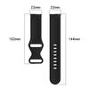 Pour Amazfit Pace 22mm Bracelet de Montre en Silicone Couleur Unie