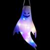 Halloween LED Light Hanging Ghost For Halloween Party Home Outdoor Indoor Decoration Large Glowing Spooky Lamp Horror Props