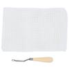 Household DIY Hand Made Crocheting Carpet Rug Knitting Mesh Cloth Accessory Tools