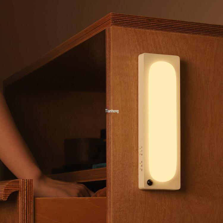Rechargeable Wireless Sensor Light Strip: Automatic Human Motion Detection for Cabinets and Wardrobes