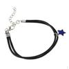 Braided Rope For Men Women PU Leather Star Charms