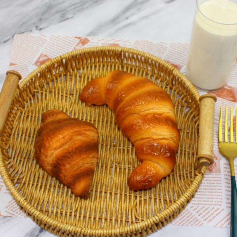 Simulation Bread Artificia Croissant Fake Bread Food Model Fake Croissant Home Decor Cake Shop Window Display Photography Props