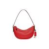 Luna 27 Reißverschluss Eingeschnallte Schnalle Tasche Kieselleder Tragetasche Umhängetasche Damen Taschen Rot CC439-B4PJ6