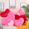 15/20/30/40/50/60Cm Wedding Love Heart Plush Stuffed Toy Doll Bouquet Plush Toy Lover'S Gift String Charm Pendant Plush Doll Toy