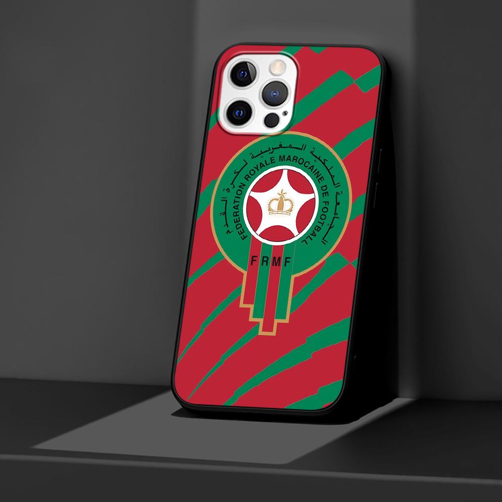 

Чехол с флагом Марокко для Apple iPhone 14 11 16 Plus 13 Mini 12 15 Pro Max XR XS X Черный силиконовый чехол для телефона Coque iPhone X(XS)