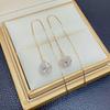 Korean-Style Long Tassel Ear Cuffs for Women - 2023 Lightweight Luxury with Simple, Sweet Design