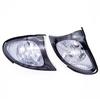 1/2 Stücke Auto LED Eckmarkierungsleuchte Standlicht Gehäuse Blinker Lampenabdeckung Für BMW 3er E46 4DR 318i 320i 325i 330i 2002-2005