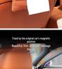 Compatible with Zhi Jie R7/S7: Magnetic Suede Plush Tissue Holder Box for Car Interiors