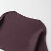 European and American style, new women's clothing, foreign style, long-sleeved one-neck cape knitted sweater 2756044