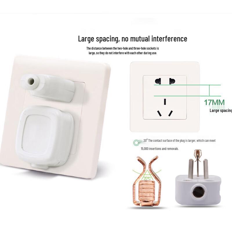 Gongyue Type 86 10A Five-Hole Wall Socket