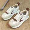 Female spring autumn new student running sports all increase platform sports casual shoes C1269