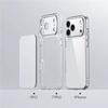 Luxusný Priehľadný Nárazuvzdorný Kryt pre iPhone 17Air 17 17Pro 17Pro Max Priehľadný Hybridný TPU+PC Ochranný Tvrdý Zadný Kryt