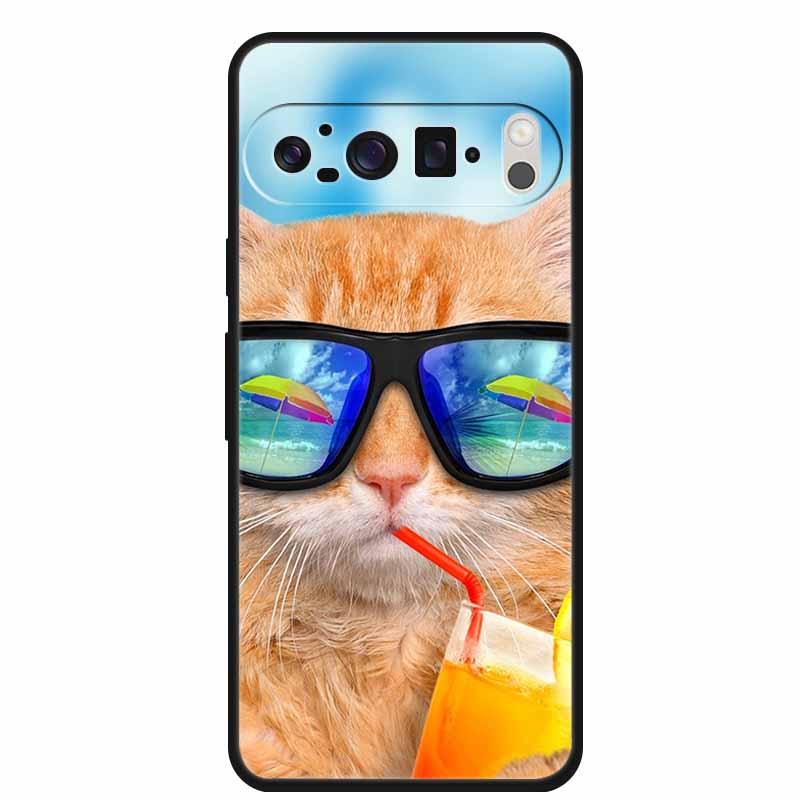 

For Google Pixel 9 Pro XL Case 9Pro Fashion Silicone TPU Soft Protector Phone Case Google Pixel 9 Pro Cover Pixel 9 5G Coques Pixel 9 5G