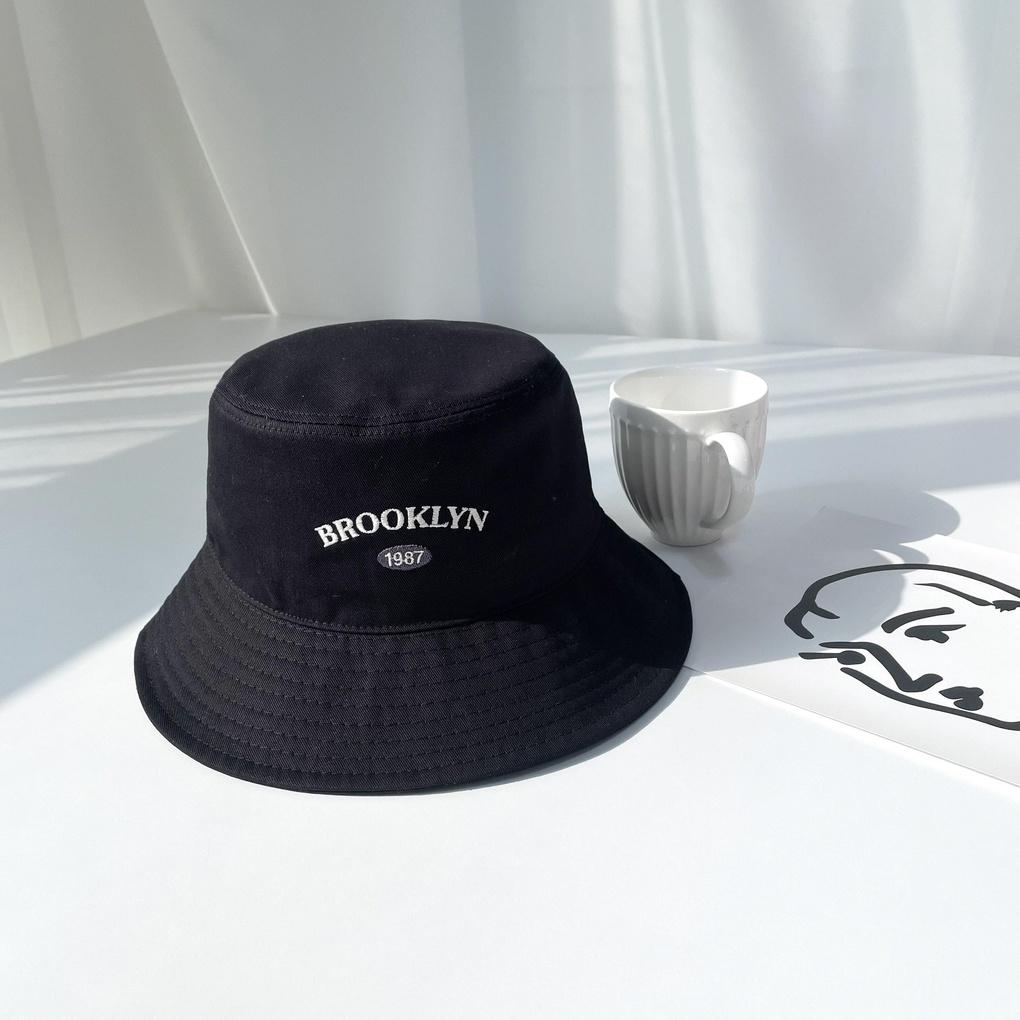 Men's and Women's Daily Bucket Hat Cotton Brooklyn Bucket Hat