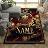 Germany Football Badge Carpet Perfect for Outdoor Entryway Study room Kitchen Anti-slip Rug Anime Office Decor Perfect Gift for Friends & Family