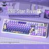Tastatură Mecanică AULA S98 cu Trei Moduri, Garnitură, Hot-Swappable