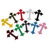 22pcs 7.6*10.7cm Cross Embroidered Patches Personalized Sew On Patches  for Hair Accessories