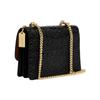 COACH Klare Patent Leather With Leather Messenger Bag, Shoulder Bag, Crossbody Bag Women's Black CH315-IMBLK