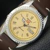 AUTOMATIC VINTAGE REFURBISHED SEIKO 5 JAPAN MENS ROMAN FIGURE WATCH A442073-a