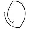 5GD877459 Black Sunroof Cover Plate Seal Rubber Strips Sealing Strip for Volkswagen Lamando Golf7 for Skoda Superb 2016- Octavia