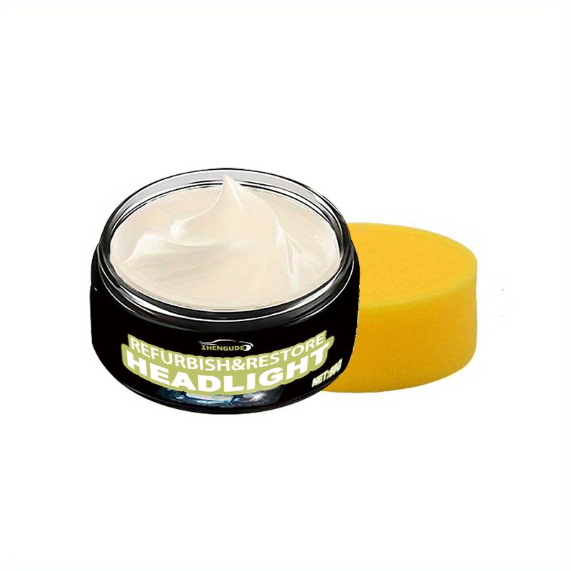 1 Piece of Glass Polishing Compound Cleaner, Window Cleaner, Glass Scratch Remover, Car Glass Cleaning Powder Paste, Safe Windshield Polishing Wax