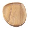 Wood Serving Tray Irregular Shape Food Platter Easy To Clean Storage Tray  Dining Table