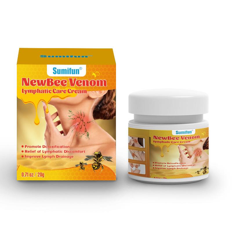 

Мазь для лимфатической детоксикации Sumifun 20 мл Облегчает увеличение подмышечных и шейных лимфатических узлов Пчелиный компонент Эффективно устраняет мышечный отек 1 Bottle