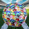 Custom Name Personalized Among Us Print Size 5 Soccer Ball Training & Match Football, for Team, Kicking, Gift for Football