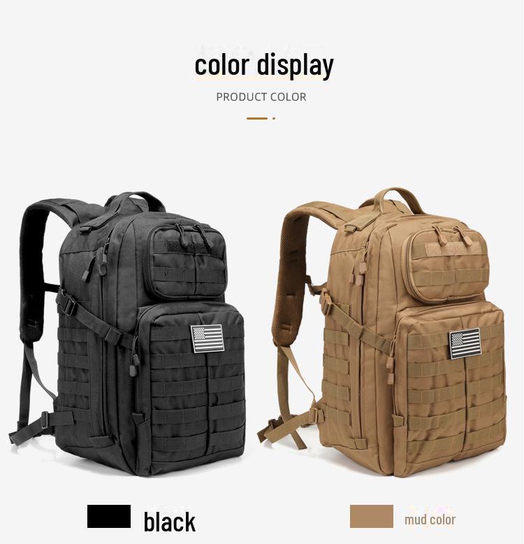 Multifunktionaler Outdoor-Taktischer Rucksack mit Tarnmuster - Langlebig & Verschleißfest für Wanderer & Militärbegeisterte