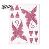 Quick Apply Tattoo Stickers Temporary Sticker Flower Lace Lotus Pattern Fake Tattoos for Women Men Fun Family Waterproof DIY Face Arm Leg