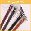 Style Unisex Retro Fashion Leather Belt With Metal Buckle Outdoor Casual Girdle